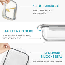 Wide opening enables easy scooping, pouring, and serving