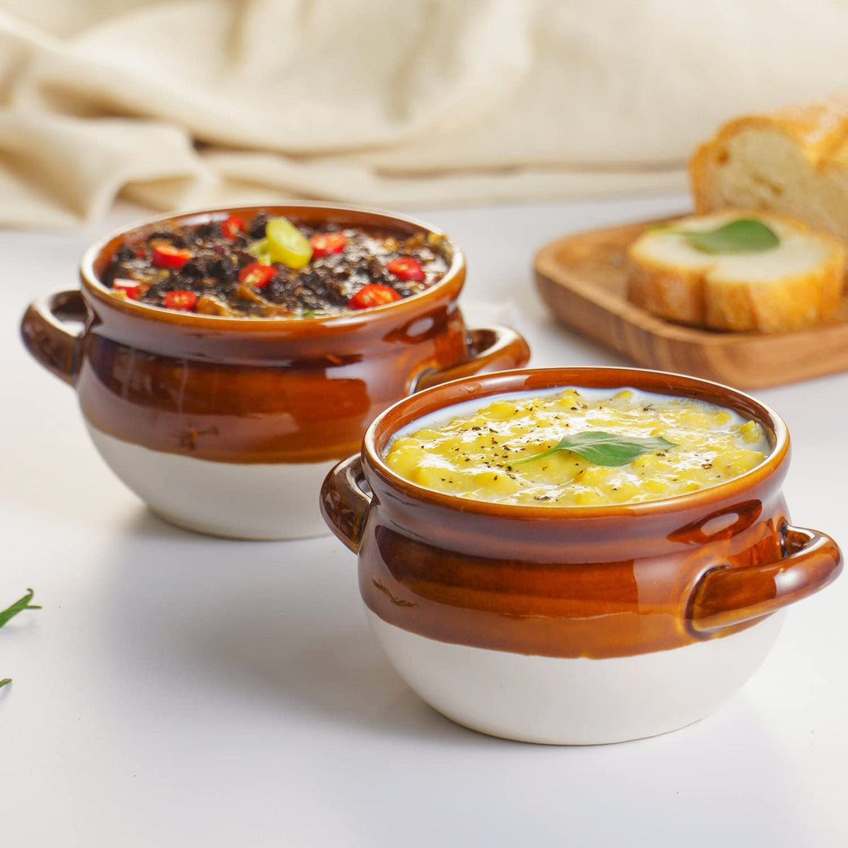 Vumdua bowls are dishwasher and oven safe for versatile cooking