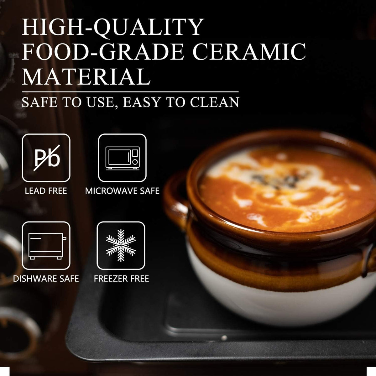 Vumdua lids preserve warmth and meal freshness.