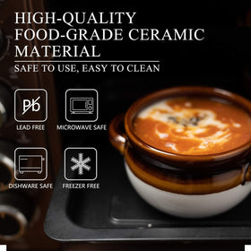 Vumdua lids preserve warmth and meal freshness.