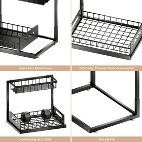 VUSIGN multi-purpose organizer for bathroom, kitchen, or laundry.
