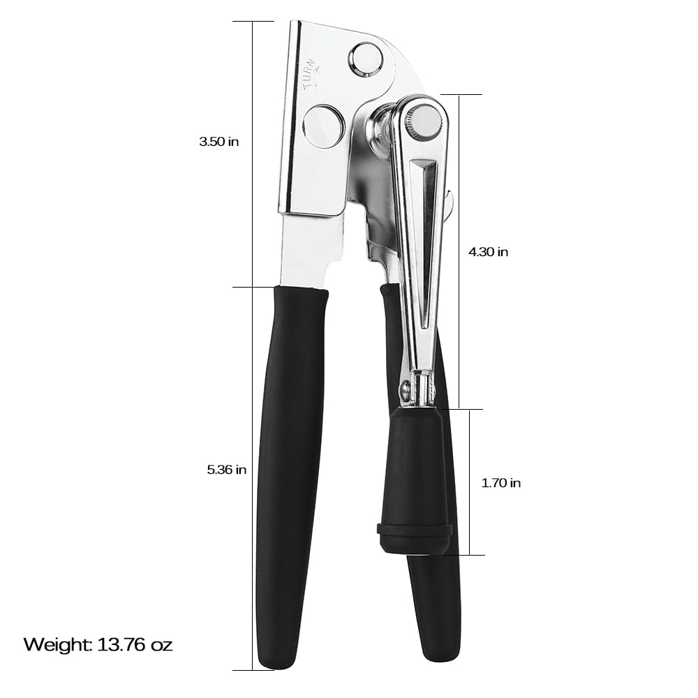 VWMYQ can opener with senior friendly ergonomic design
