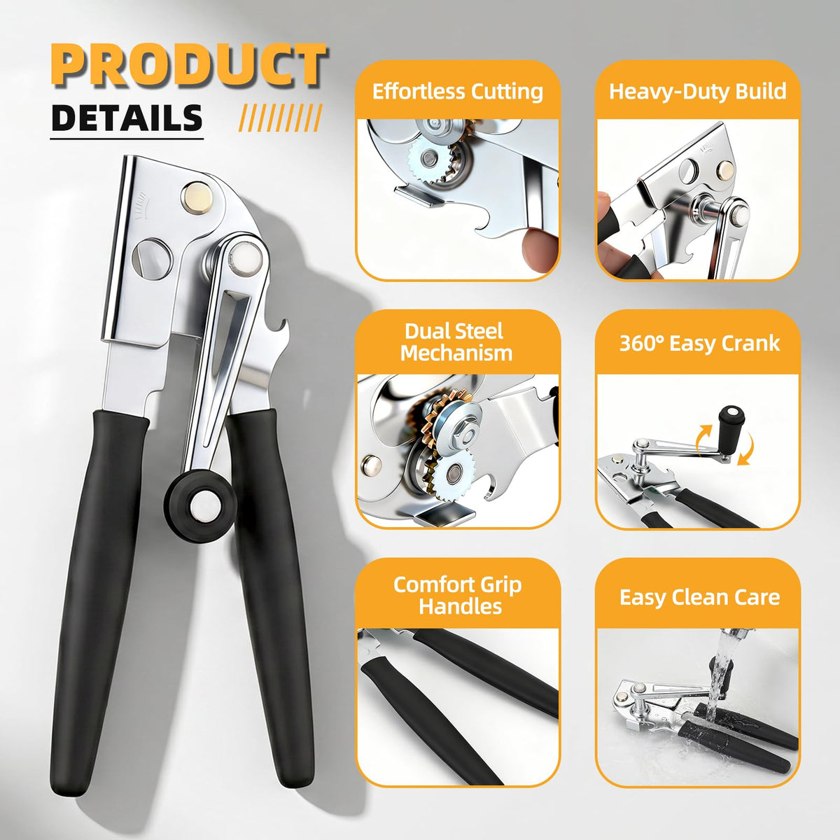 VWMYQ heavy duty stainless steel construction withstands frequent use