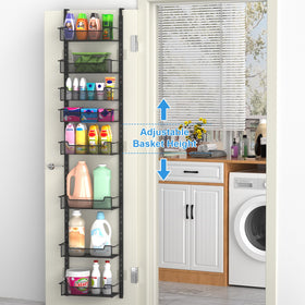 VyGrow 8 adjustable baskets maximize kitchen storage and visibility.