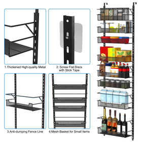 VyGrow door hook design minimizes swinging for smooth operation