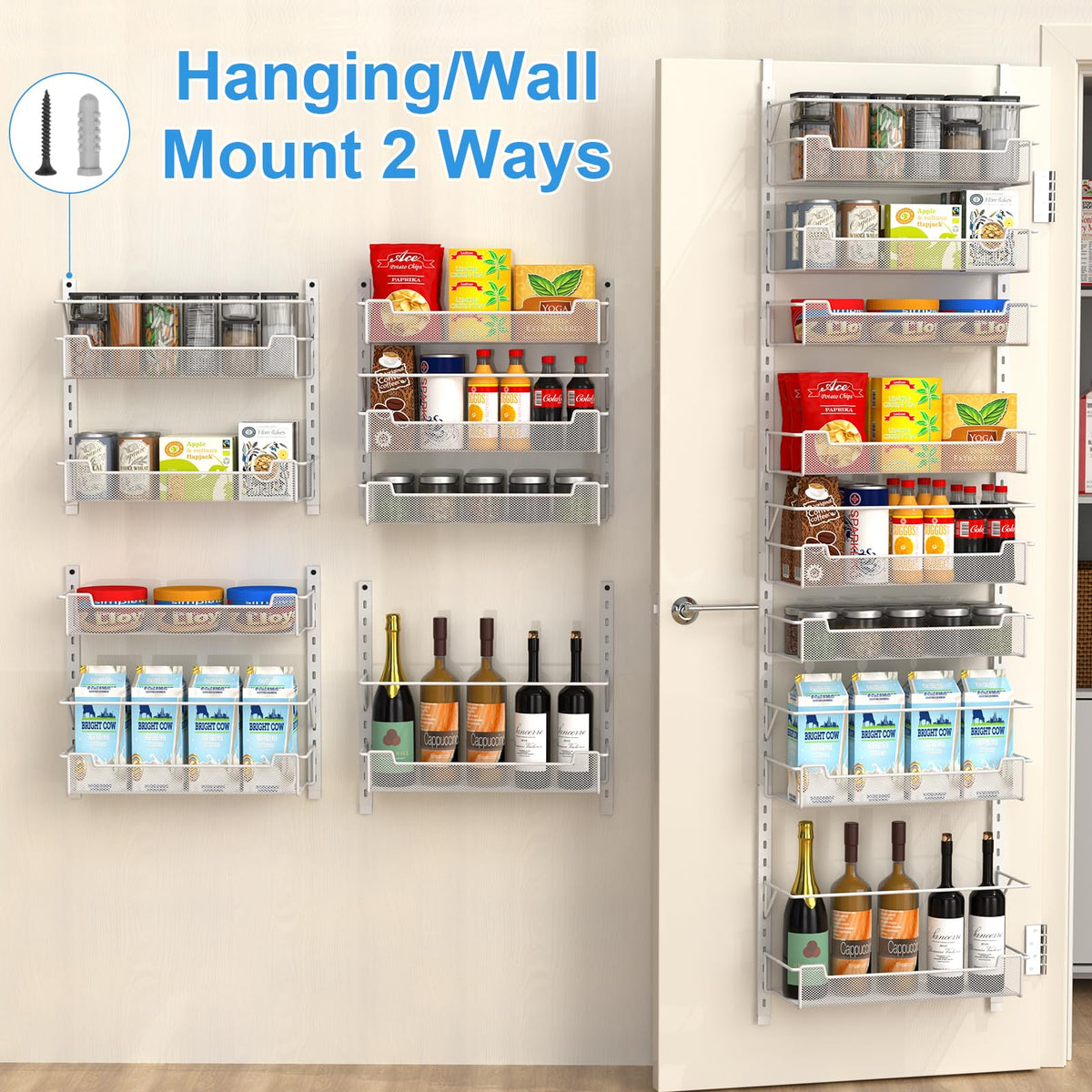VyGrow easy-assembly design with wall anchors for quick setup.