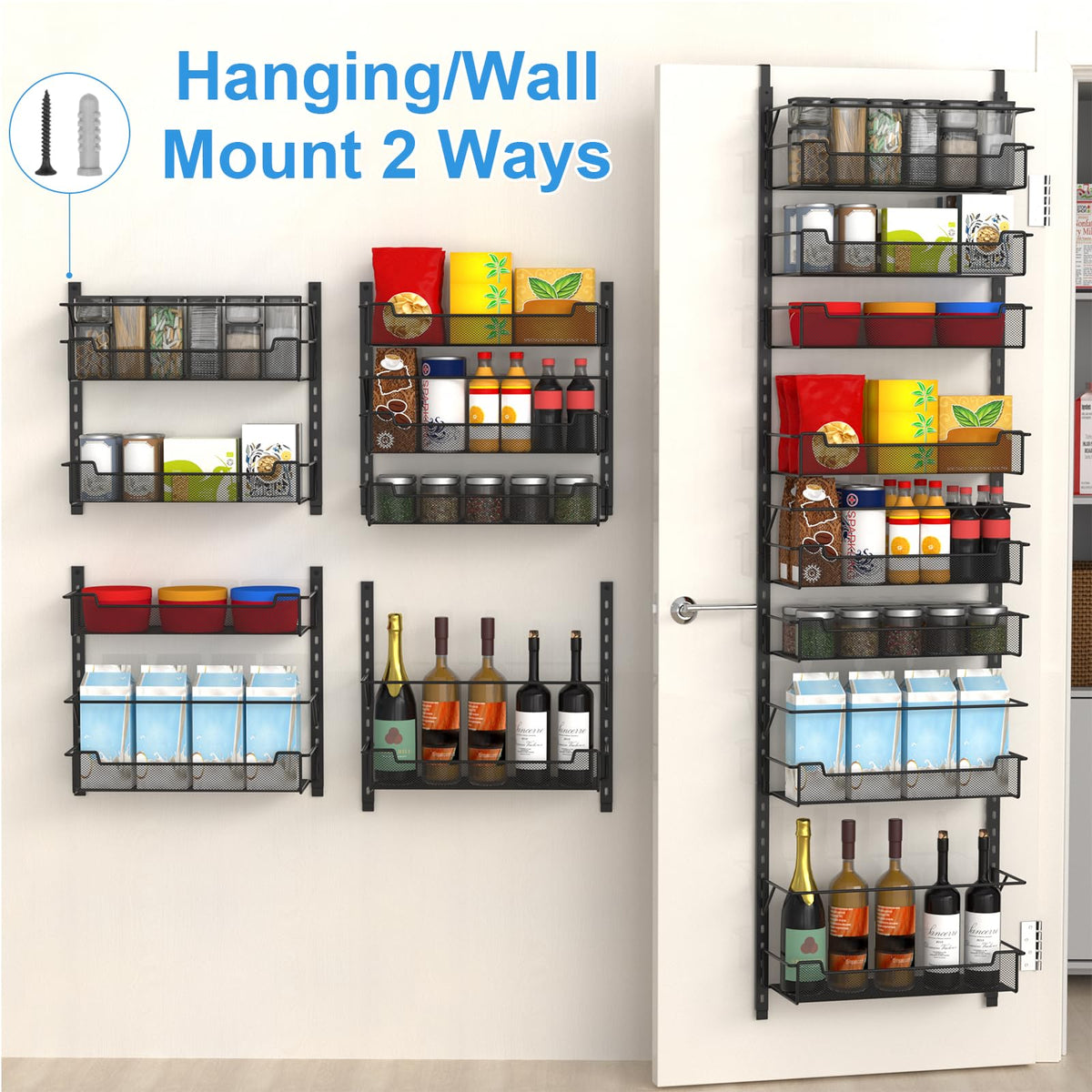 VyGrow versatile kitchen and bathroom storage solution for pantry and more