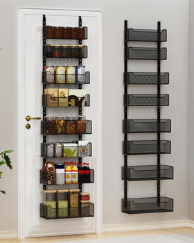 VyGrow over-the-door organizer with 8 tiers for easy pantry access