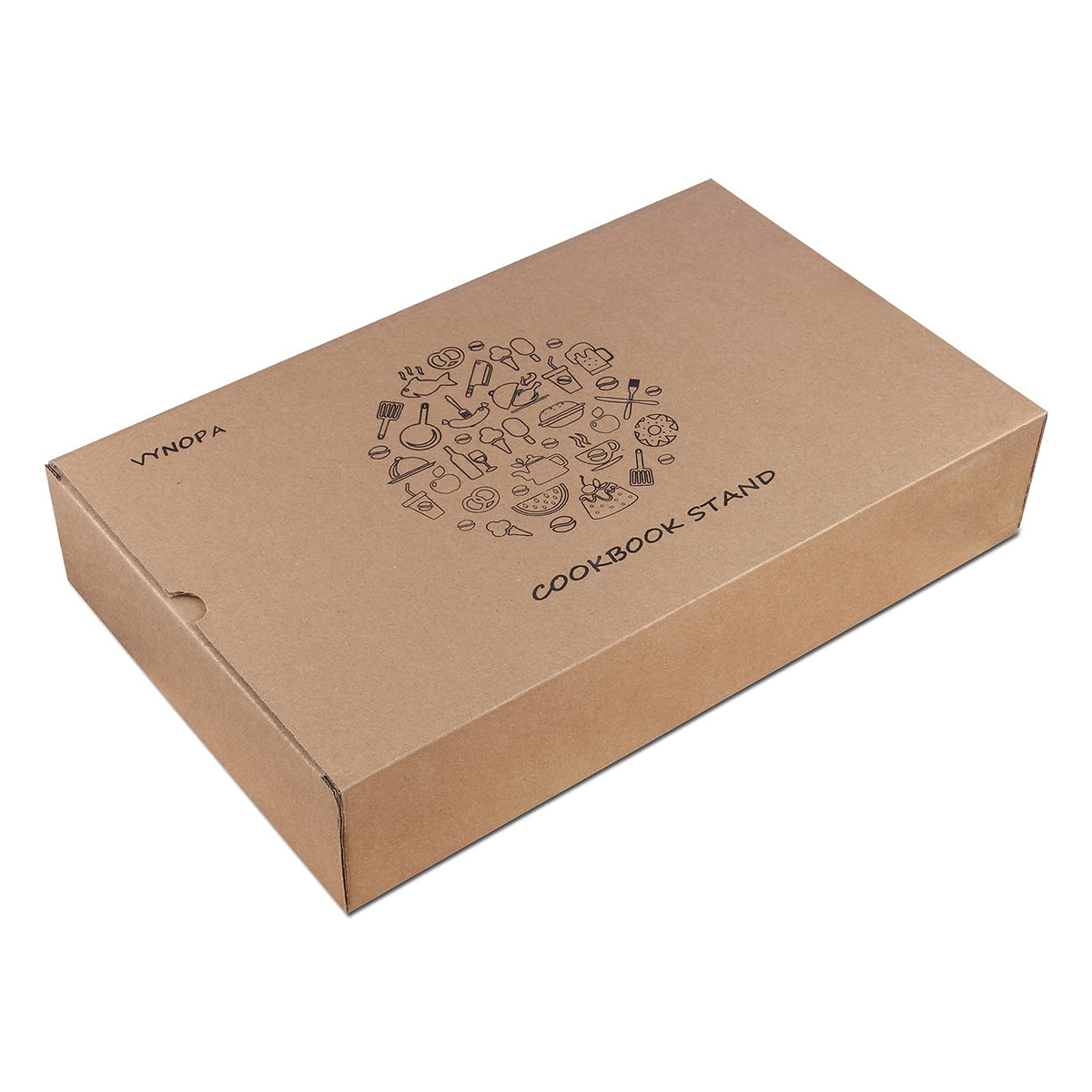 VYNOPA gift-ready cookbook stand ideal for cooks and crafters on holidays.
