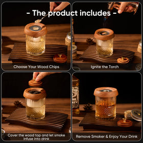 Apple wood chips provide bright aroma for mixed drinks with VYRONALEN