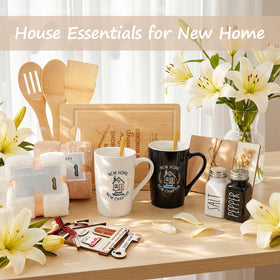 VZKOO new home coffee mugs brighten morning routines for homeowners.