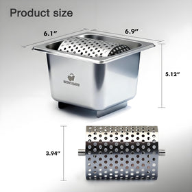 W WONSHARE butter dispensing action shows quick, even spread