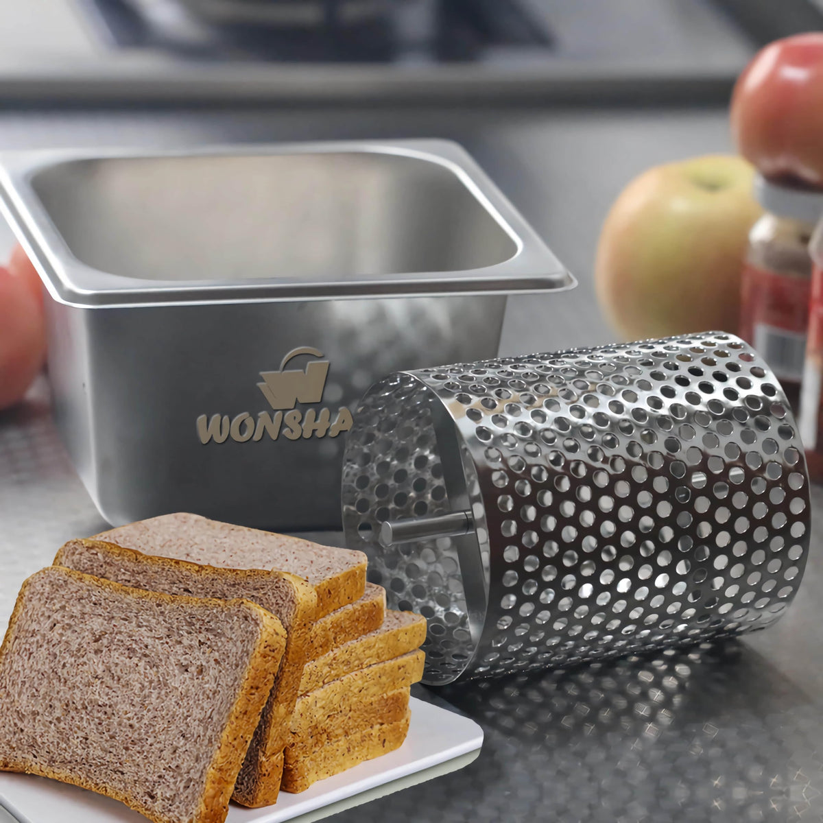 W WONSHARE butter slicer function doubles as a grater