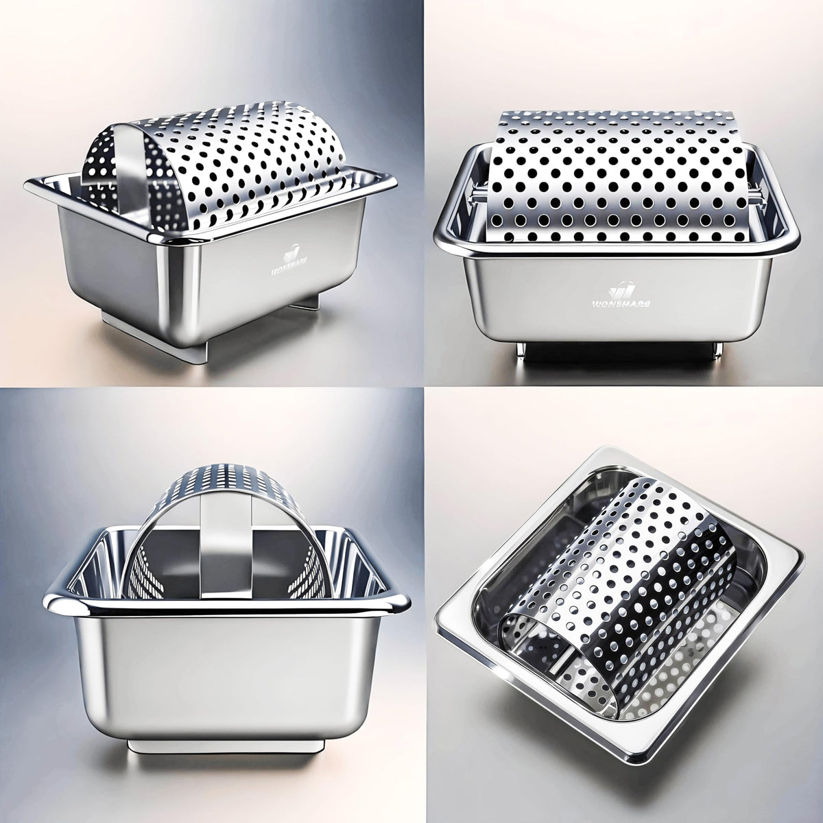 W WONSHARE butter roller in stainless steel delivers smooth butter for pancakes.