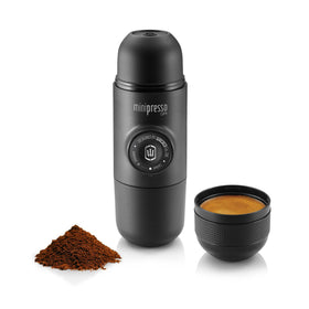 Wacaco Minipresso GR in compact design for travel and outdoor use