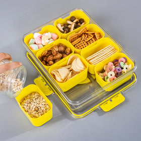 WACOI divided tray in action for prep, pre-washing veggies