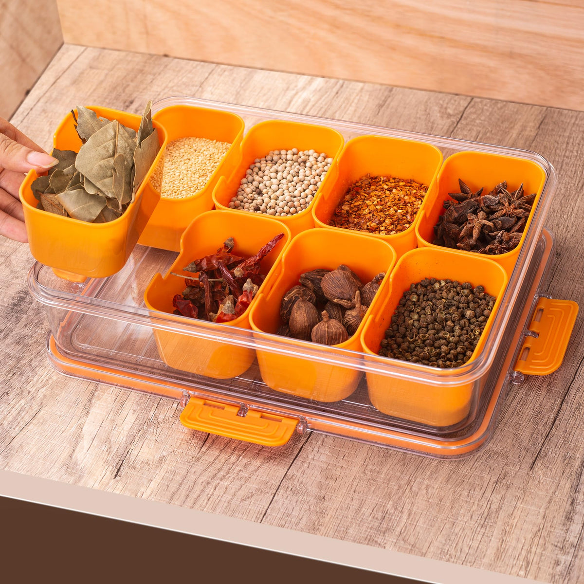 Compact WACOI tray designed for travel, picnics, and parties.