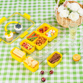 WACOI BPA-free food-grade tray, safe snack storage for kids and adults