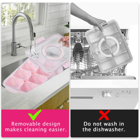 WACOI food grade plastic BPA free safe and reusable.