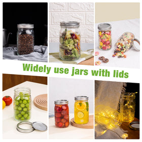 WACOI centerpiece display jars elevate wedding and party decor.