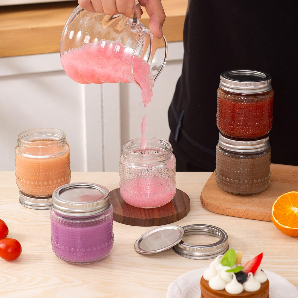 WACOI 12-pack packing protects jars during shipping and delivery.