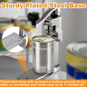 Wadoy opens eleven-inch cans, ideal for large restaurant use