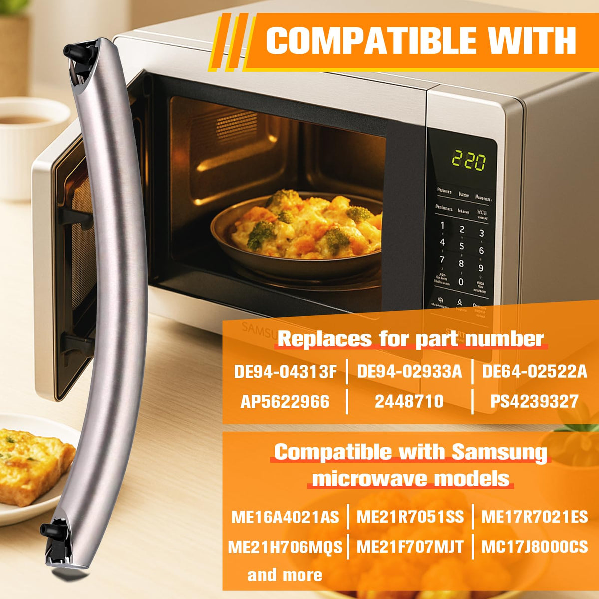 Wadoy DE94-04313F compatibility with multiple Samsung models for reliable replacement.