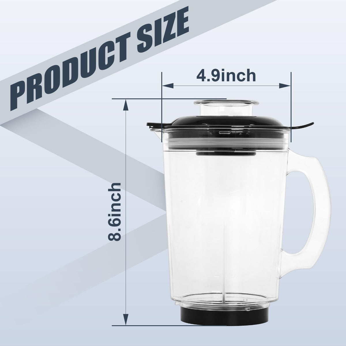 Wadoy leak-proof lid with silicone gasket prevents spills during pouring