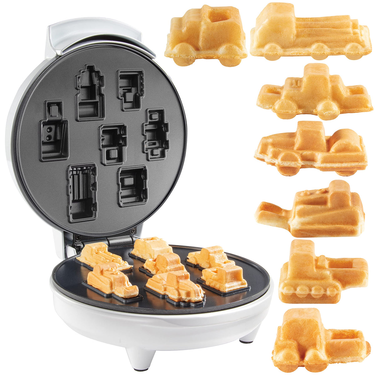 Waffle Wow grader waffle shape inspires imaginative meals