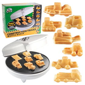 Waffle Wow log hauler waffle shape adds playful breakfast fun for kids