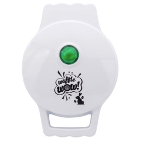 Waffle Wow Easter Bunny mini waffle maker in a bright kitchen for a family morning