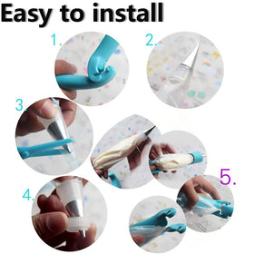 WAFJAMF blue easy cake design kit for beginners