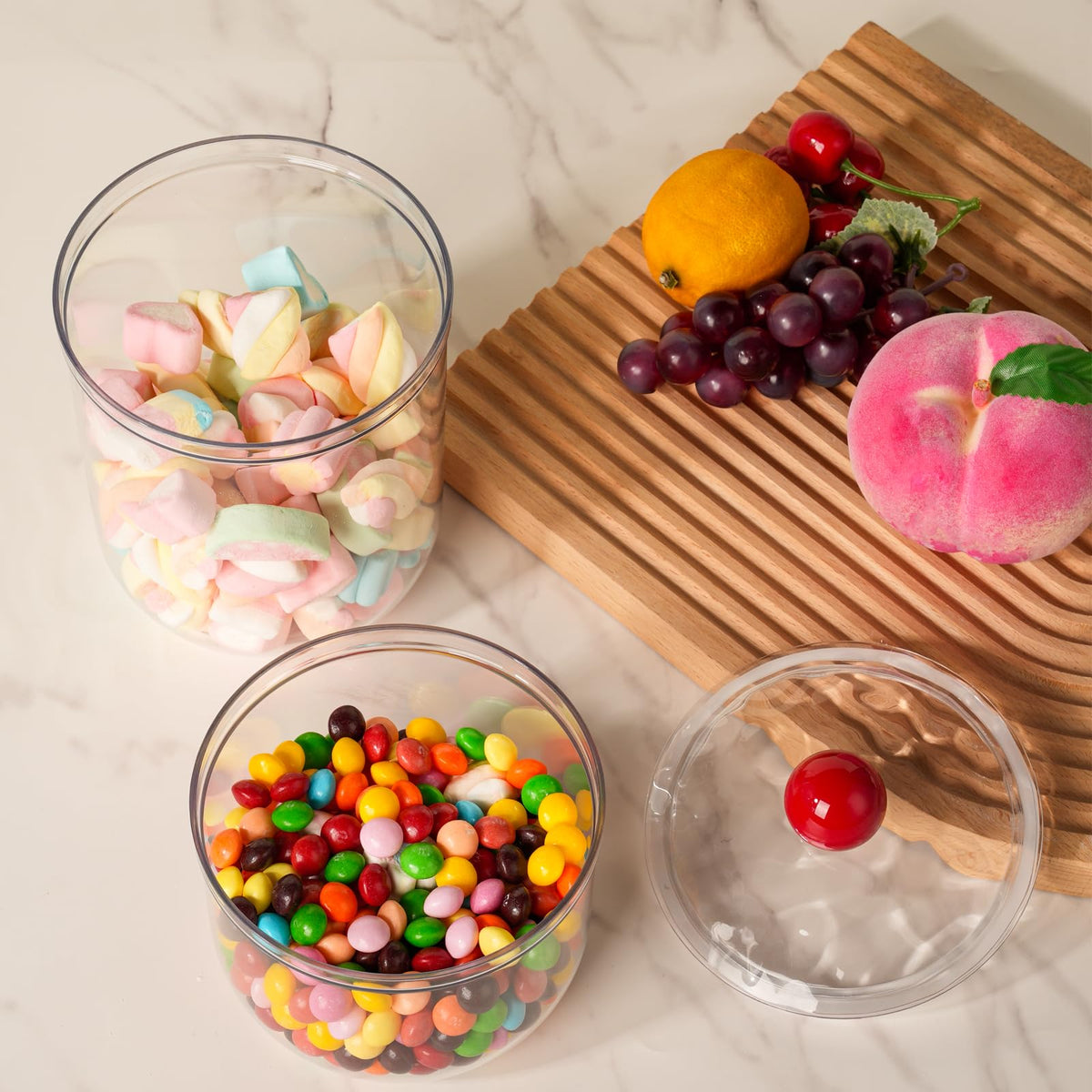 Wagrvuy party display jar suitable for candy bar at events.