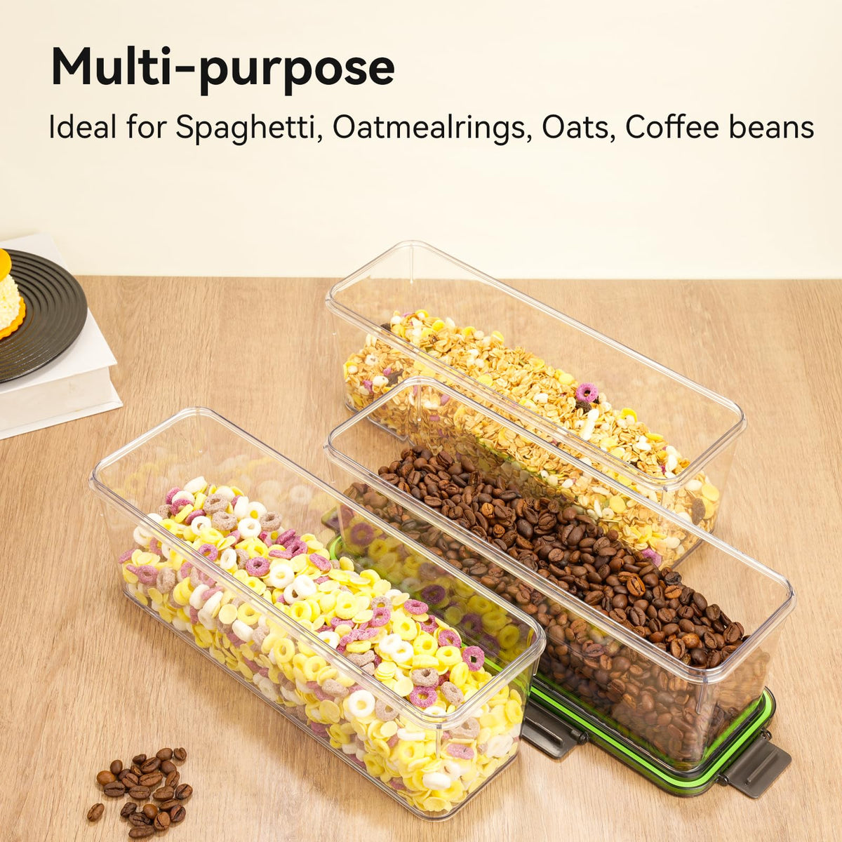Wagrvuy BPA free food grade container for safe storage