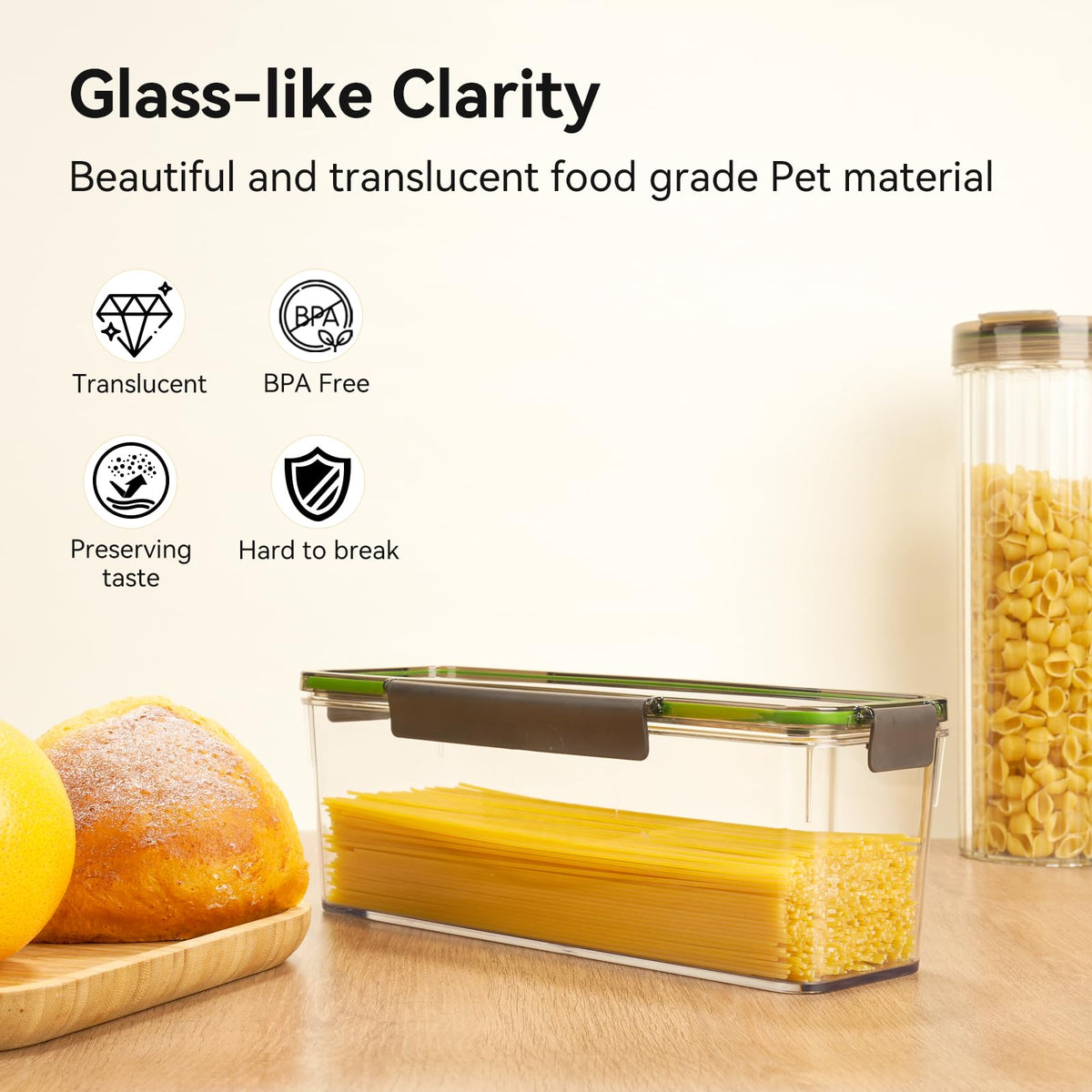 Wagrvuy clear PET material shows contents while preserving flavor