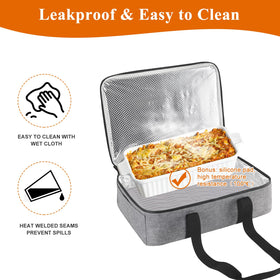 Wakaye extra-large pockets hold utensils, wine openers, and napkins.