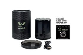 Wakit Mini Grinder's ball-and-chain mechanism delivers consistent texture.