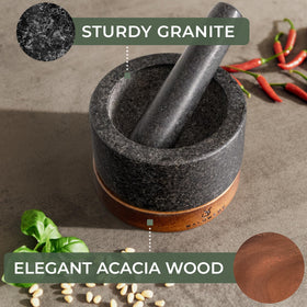 WALDWERK natural granite is safe and easy to clean.
