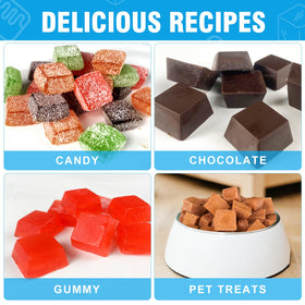 Walfos molds are freezer and dishwasher safe for easy cleanup