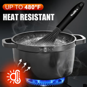 Walfos silicone whisk clean design suitable for quick washing