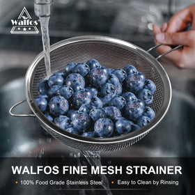 Walfos sturdy handle close-up highlighting reinforced grip.