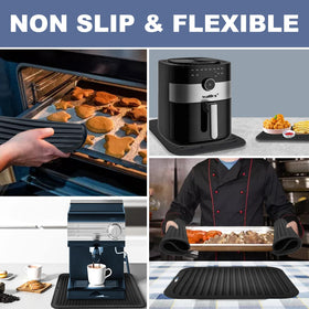 Walfos non-slip, versatile trivet doubles as a pot holder and drying mat.