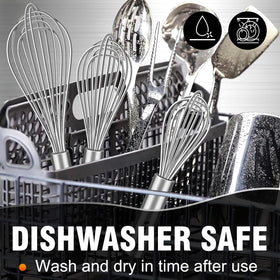Walfos stainless-steel finish adds sleek durability to any kitchen.