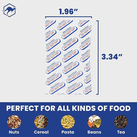 Wallaby FDA food-grade oxygen absorbers ensure safe use with long-term storage