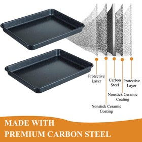 Walooza chemical-free nonstick coating supports easy release without harsh chemicals.