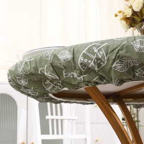 Walrus tablecloth protects surfaces while adding a touch of elegance.