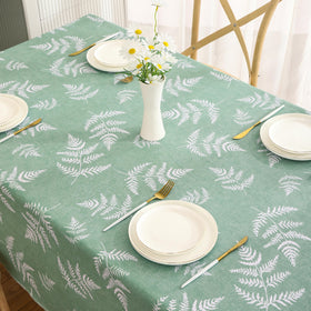 Walrus durable vinyl tablecloth 60x84 inch protects large tables