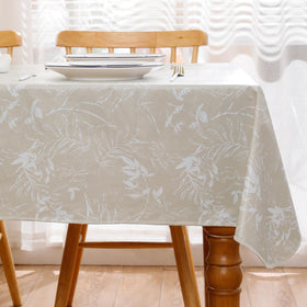 Walrus flannel-backed design adds warmth and classic charm to any dining setup.