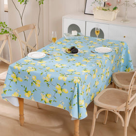 Walrus flannel backing provides cushioned protection for tables.