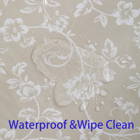 Walrus indoor-outdoor tablecloth ideal for picnics, barbecues, and gatherings.